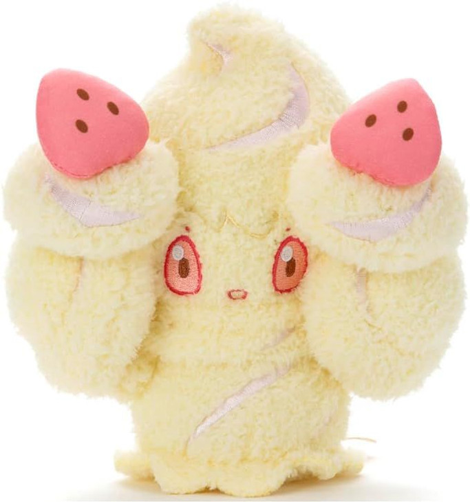 Takara Tomy Pokemon Pokepiece Plush Alcremie (Sweets Ver.)