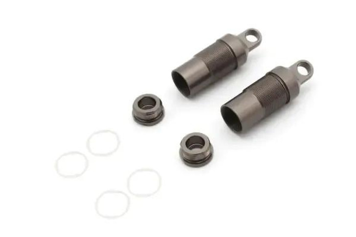  Kyosho OTW151-01 Front Shock Case (Gunmetal/2pcs/MID) 