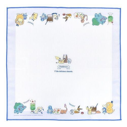  Pokemon Center Original  Lunch Cloth Psyduck (Nakayoshi Sweets) 