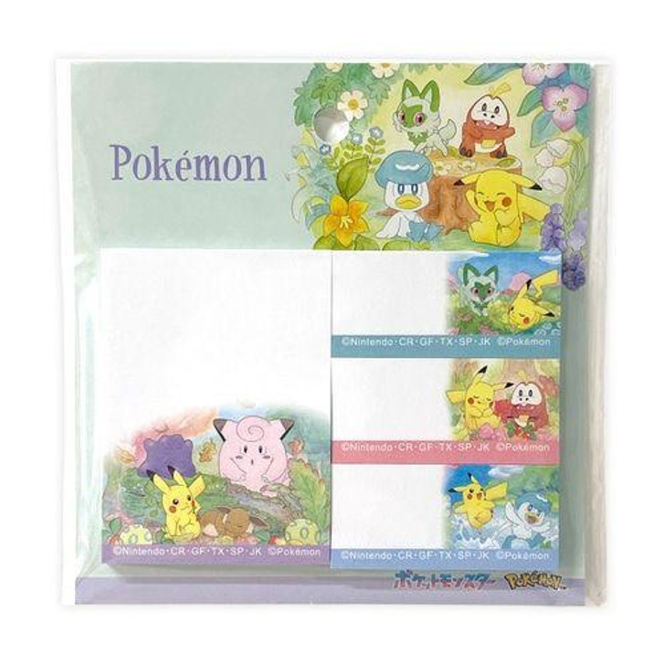  Pokemon Center Original Sticky Notes (One-Scene Art Series) 