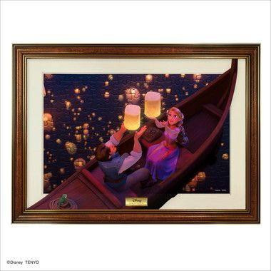 Tenyo D-200-910 Jigsaw Puzzle Film Art Gallery Tangled Rapunzel(200 Pieces)