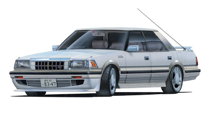CROWN TWIN CAM 24 プラモデル 1/24 Haiso Car 1/24 Crown 3.0 Royal Twin Cam (Haiso Car ver.) Plastic Model