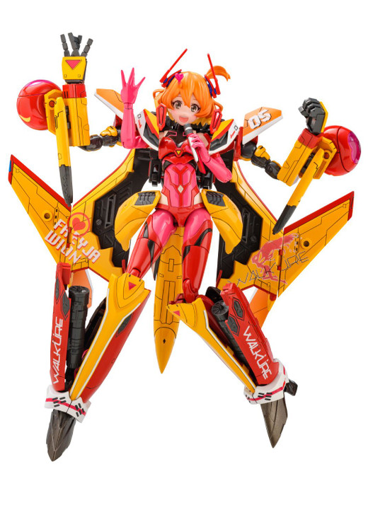 Aoshima Variable Fighter Girls - VF-31J Siegfried Freya Wion Plastic Model  (Macross Delta)