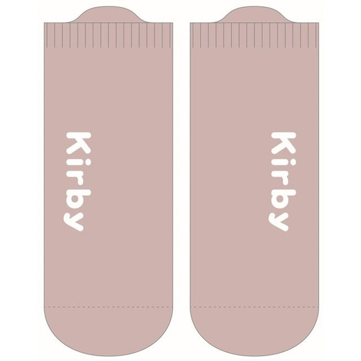 T's Factory Kirby Tab Socks Kirby Pink