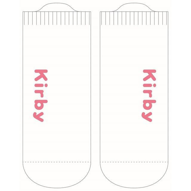  T's Factory Kirby Tab Socks Kirby White 