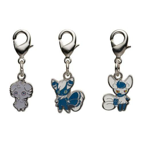 Pokemon Center Original Nationwide Pokedex Metal Charm Set