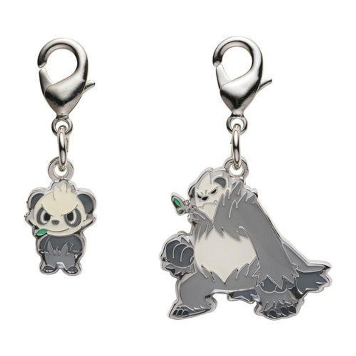 品質が - Set Charm Metal Pokedex Nationwide Pancham 675) (674, Pangoro チャーム
