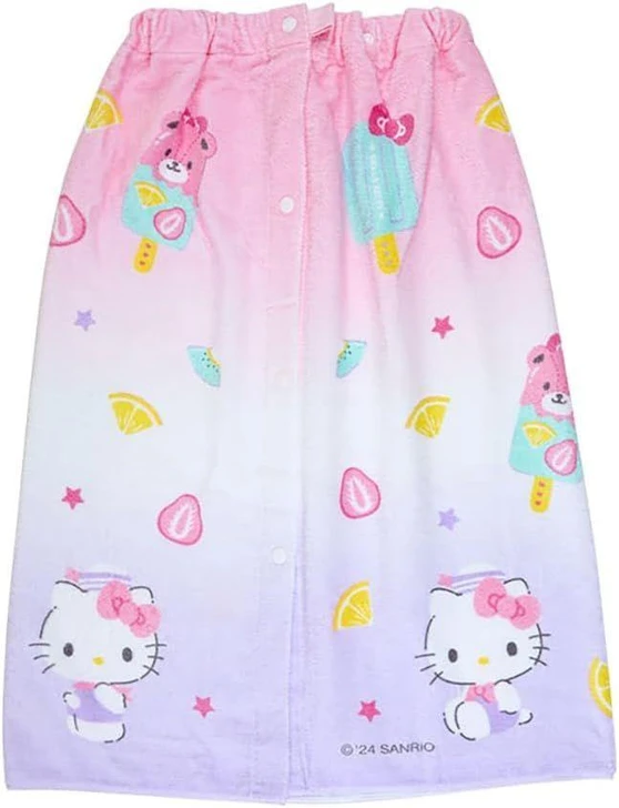  Sanrio Wrap Towel Hello Kitty 70cm 