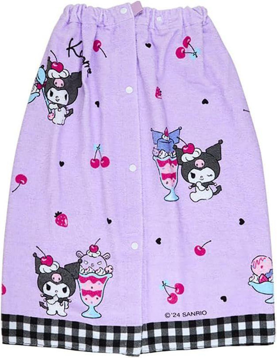  Sanrio Wrap Towel Kuromi 70cm 