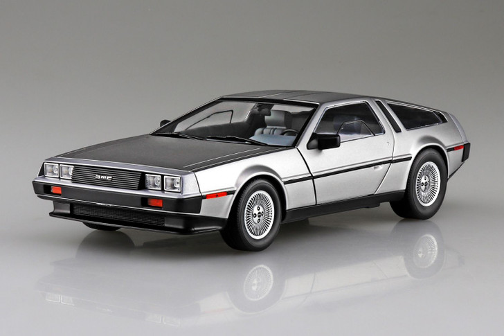 Aoshima The Super Car No.21 1/24 '82 Delorean DMC-12 Plastic Model