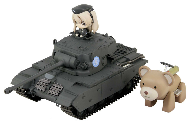 Pit-Road Cruiser Tank A41 Centurion Ending Ver. DX Figure w/Wojtek & Alice Shimada Acrylic Stand