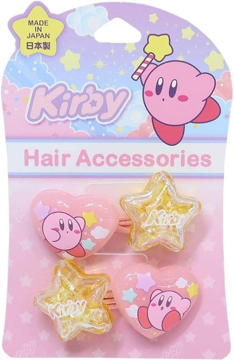 Shobido Kirby Hair Clip - Kirby and Star - Pink