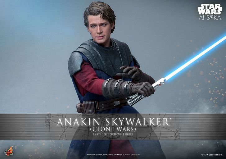 Hot Toys Television Masterpiece - Anakin Skywalker (Clone Wars) Fully Poseable 1/6 Figure (Star Wars: Ahsoka)