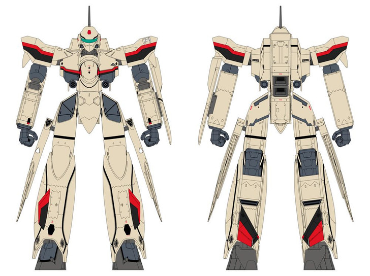 Hasegawa 1/72 YF-19 Battroid Plastic Model (Macross Plus)