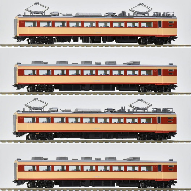 Tomix 98591 JNR Series 485 (489) Limited Express (AU13 Equipped) 4 Cars Add-on Set (M) (N scale)