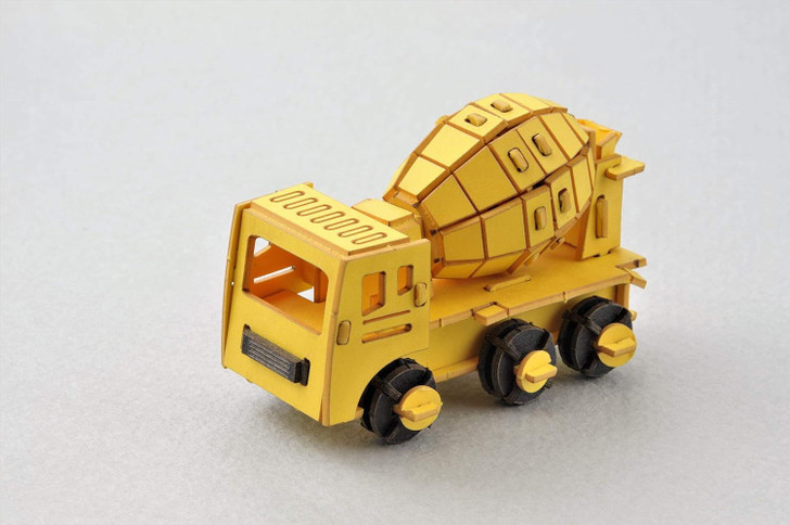 Aozora Cars Craft Papercraft Kit Cement Mixer Truck