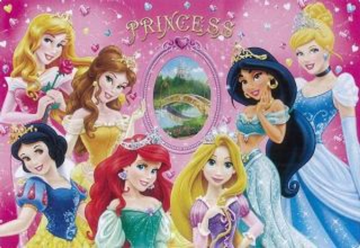 Tenyo DC41-083 Jigsaw Puzzle Disney I'm a Princess too! (41 Piece) Child Puzzle (My Photo Piece)