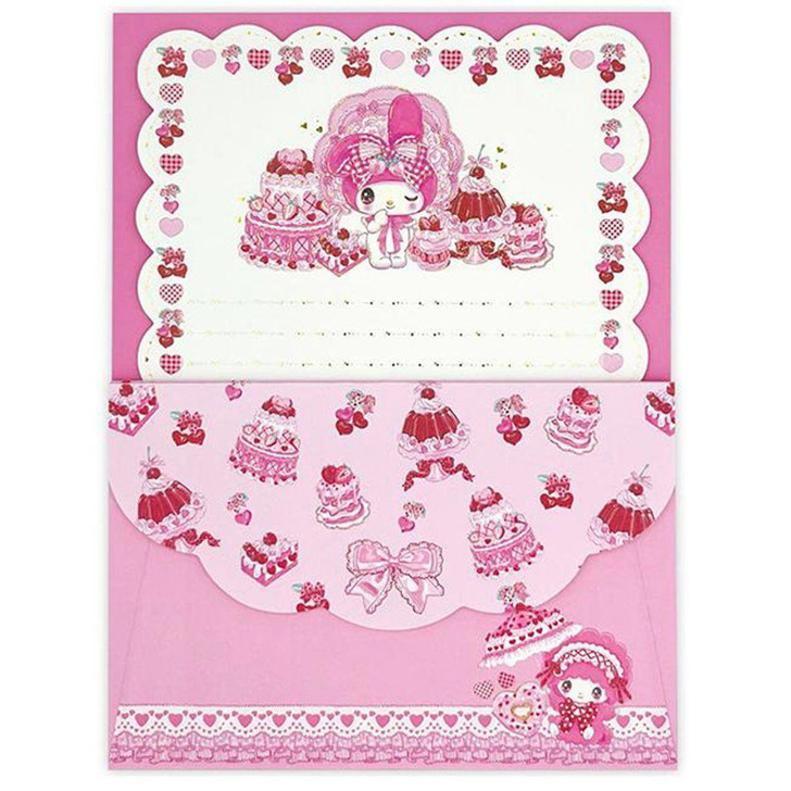 Sanrio Amenomori Fumika Collaboration Letter Set / My Melody