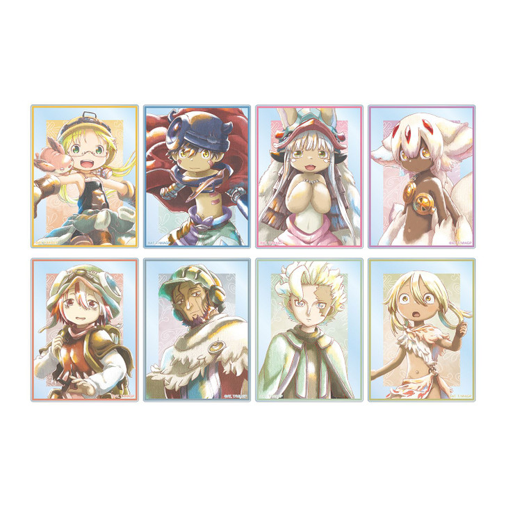 armabianca Made in Abyss Ani-Art aqua label Acrylic Card Collection 8pcs Box