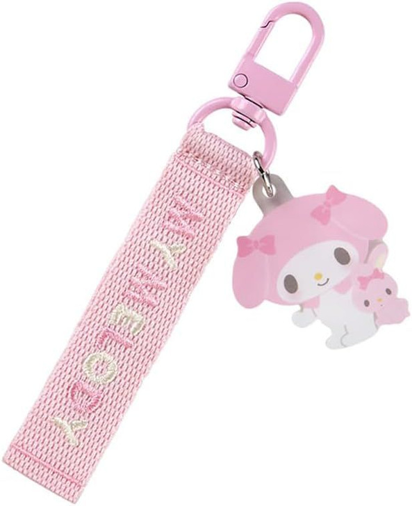 Sanrio Embroidery Tag Keychain My Melody