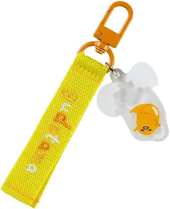 Sanrio Embroidery Tag Keychain Gudetama