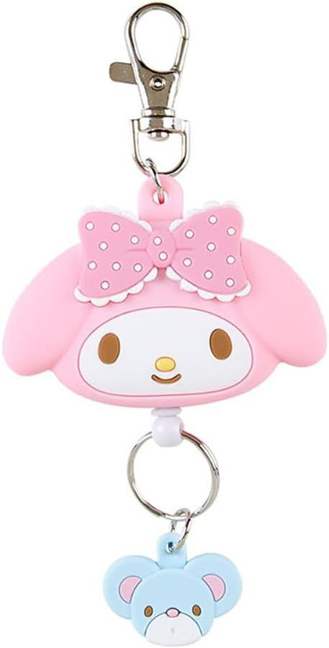 Sanrio Reel Keychain My Melody Face Design