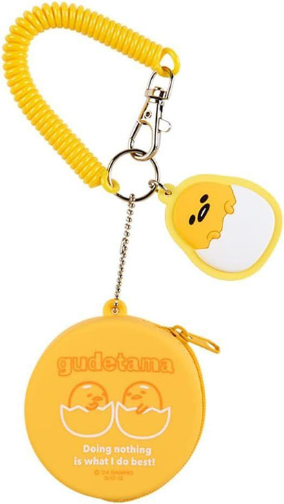  Sanrio Mini Case and Keychain Gudetama 