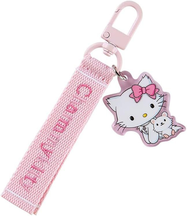 Sanrio Embroidery Tag Keychain Charmmy Kitty