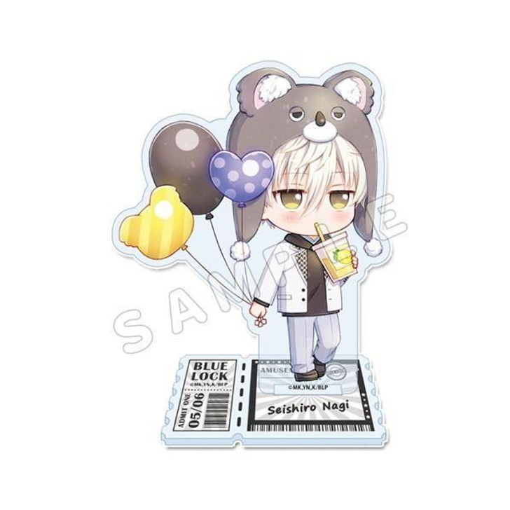 Other Seasonal-Plant's Blue Lock Puchichoko Acrylic Stand Seishiro Nagi Amusement Park 