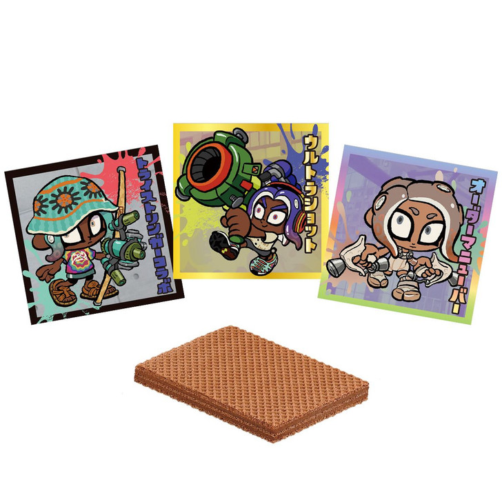 Bandai Candy Splatoon 3 Tableturf Battle Metallic Sticker Collection vol.2  20pcs Box