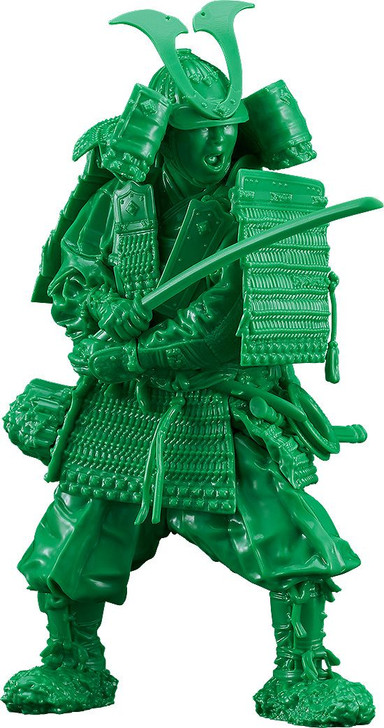 Max Factory PLAMAX 1/12 Kamakura Period Armored Warrior: Green Color Edition Plastic Model