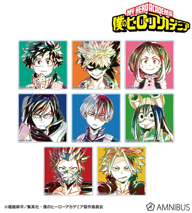 arma bianca My Hero Academia Trading Ani-Art Vol. 1 Acrylic Tile 8pcs Complete Box