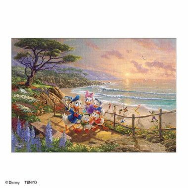 Tenyo D-1000-875 Jigsaw Puzzle Disney Donald and Daisy A Duck Day Afternoon (1000 Pieces)