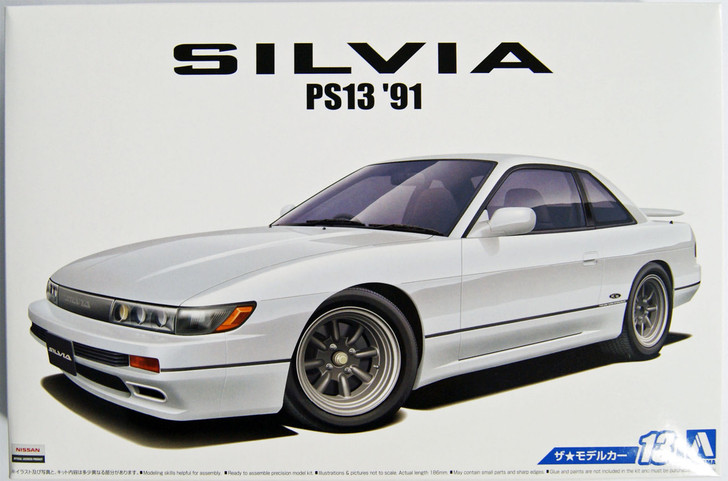 Aoshima 52105 The Model Car 13 Nissan Silvia PS13 '91 1/24 Scale