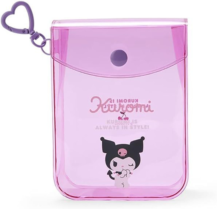 Sanrio Clear Colored Mini Pouch Kuromi