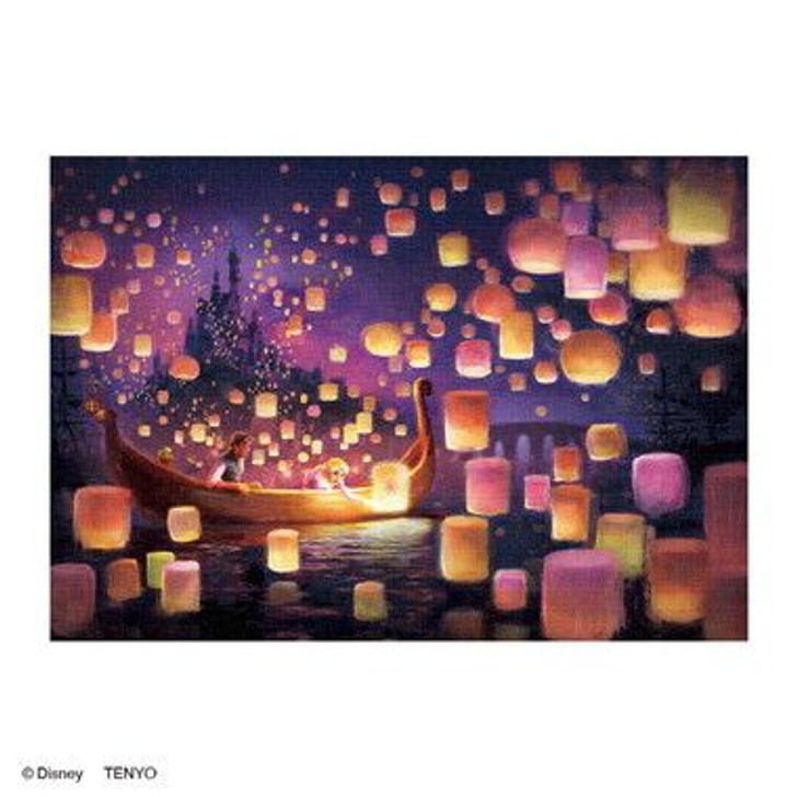 Tenyo D-1000-877 Jigsaw Puzzle Disney Tangled Light With A Wish Rapunzel (1000 Pieces)