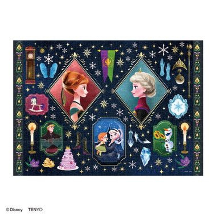 Tenyo D-500-648 Jigsaw Puzzle Disney Frozen Precious Memories (500 pieces)