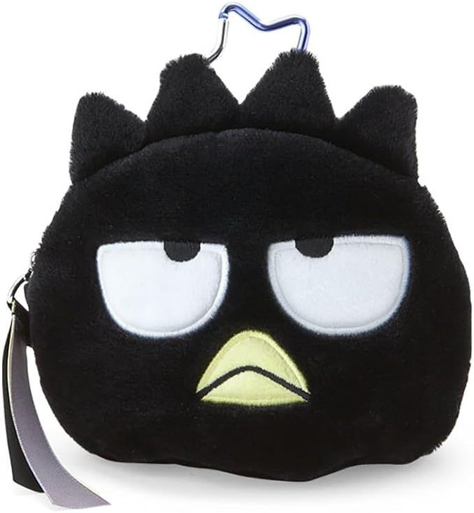 Sanrio Face-shaped Pouch with Window Bad Badtz-Maru