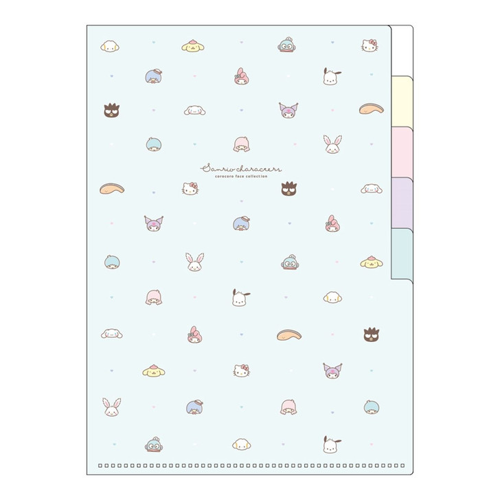 T's Factory Sanrio Index Clear File Face Collection