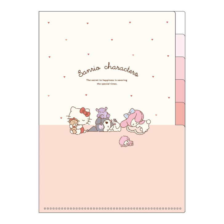 T's Factory Sanrio Index Clear File Girls Time
