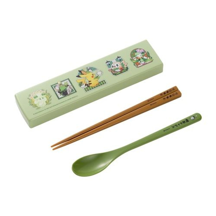 Pokemon Center Original Spoon and Chopstick Set Cafe Scene (Chadesu!)