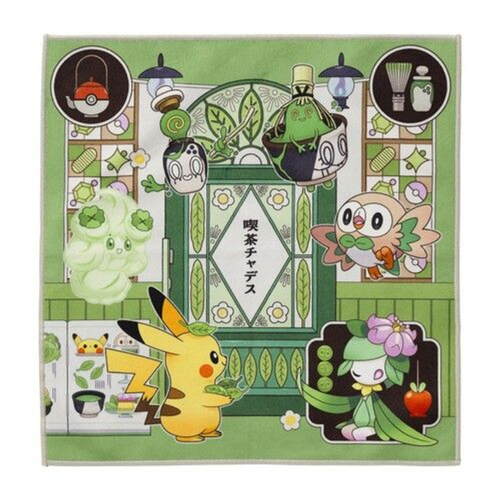 Pokemon Center Original Guest Towel Cafe Scene (Chadesu!)