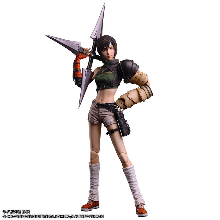  Square Enix Play Arts Kai Yuffie Kisaragi Ver.2 Figure (Final Fantasy VII Rebirth) 