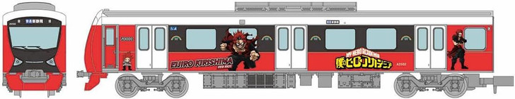 Tomytec My Hero Academia x Shizuoka Railway 'Eijiro Kirishima' Display Model (N scale)