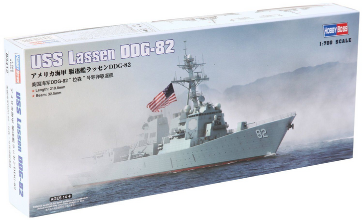 Doyusha 234124 USS Lassen DDG-82 1/700 Scale Kit (6939319234124)