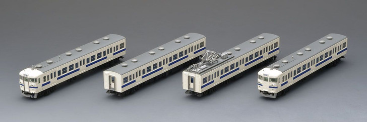 Tomix 98582 JNR Series 401 Suburban Train (High Cab/New Painting) 4 Cars Set (N scale)