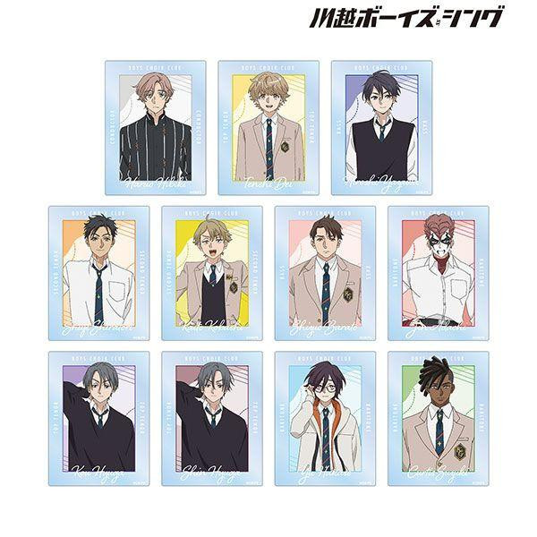  arma bianca Kawagoe Boys Sing Trading Acrylic Card 11pcs Complete Box 