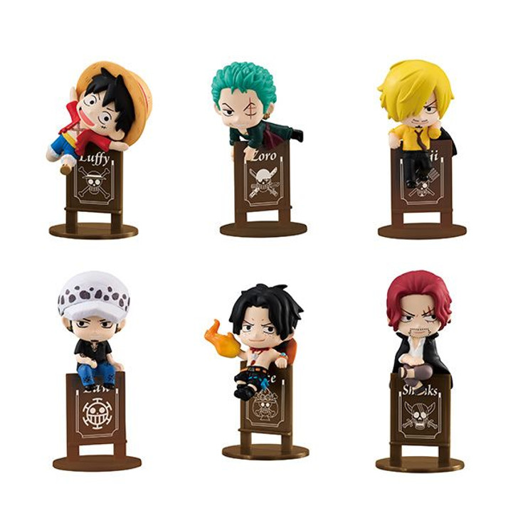 MegaHouse Ochatomo Series: ONE PIECE Pirate Party 8pcs Complete Box