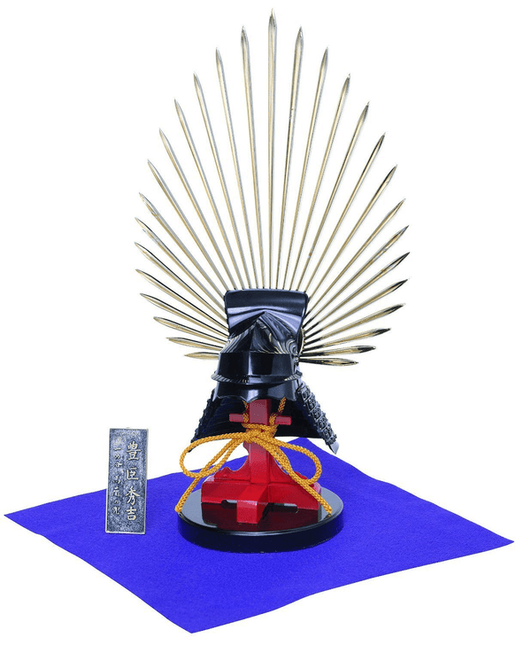 Doyusha K3 Toyotomi Hideyoshi Kabuto Samurai Armet Helmet 1/4 Scale Model Kit (4975406140666)