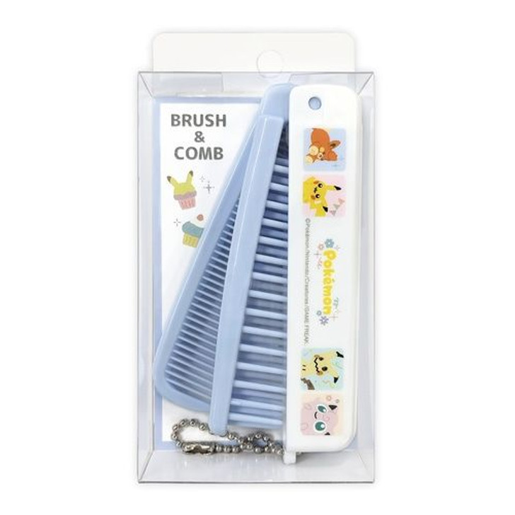 Pokemon Center - Folding Brush & Comb / COLORFUL STYLE